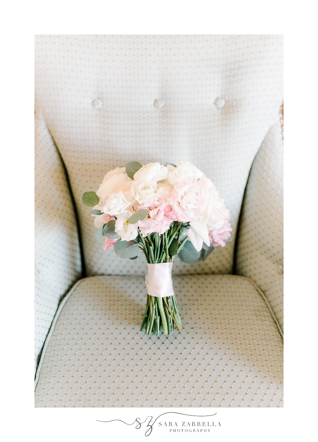 bouquet of pink and white flowers for Glen Manor House wedding
