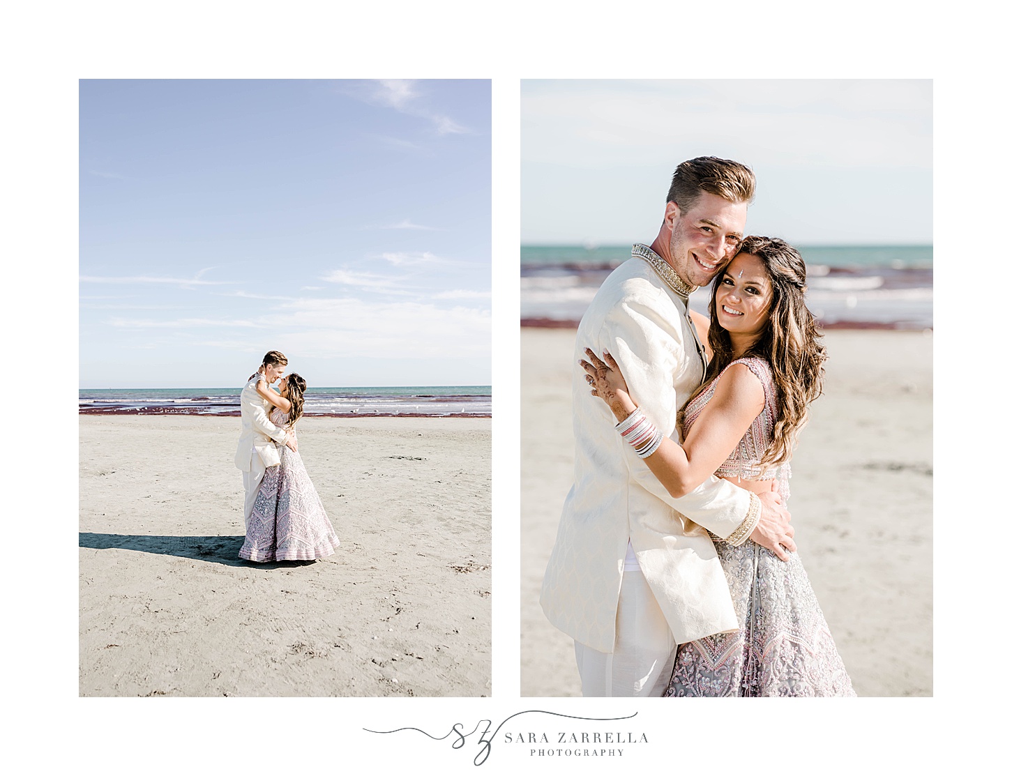 Newport Beach wedding portraits of bride and groom
