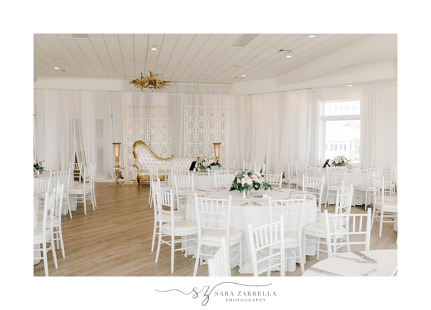 wedding reception at Newport Beach House