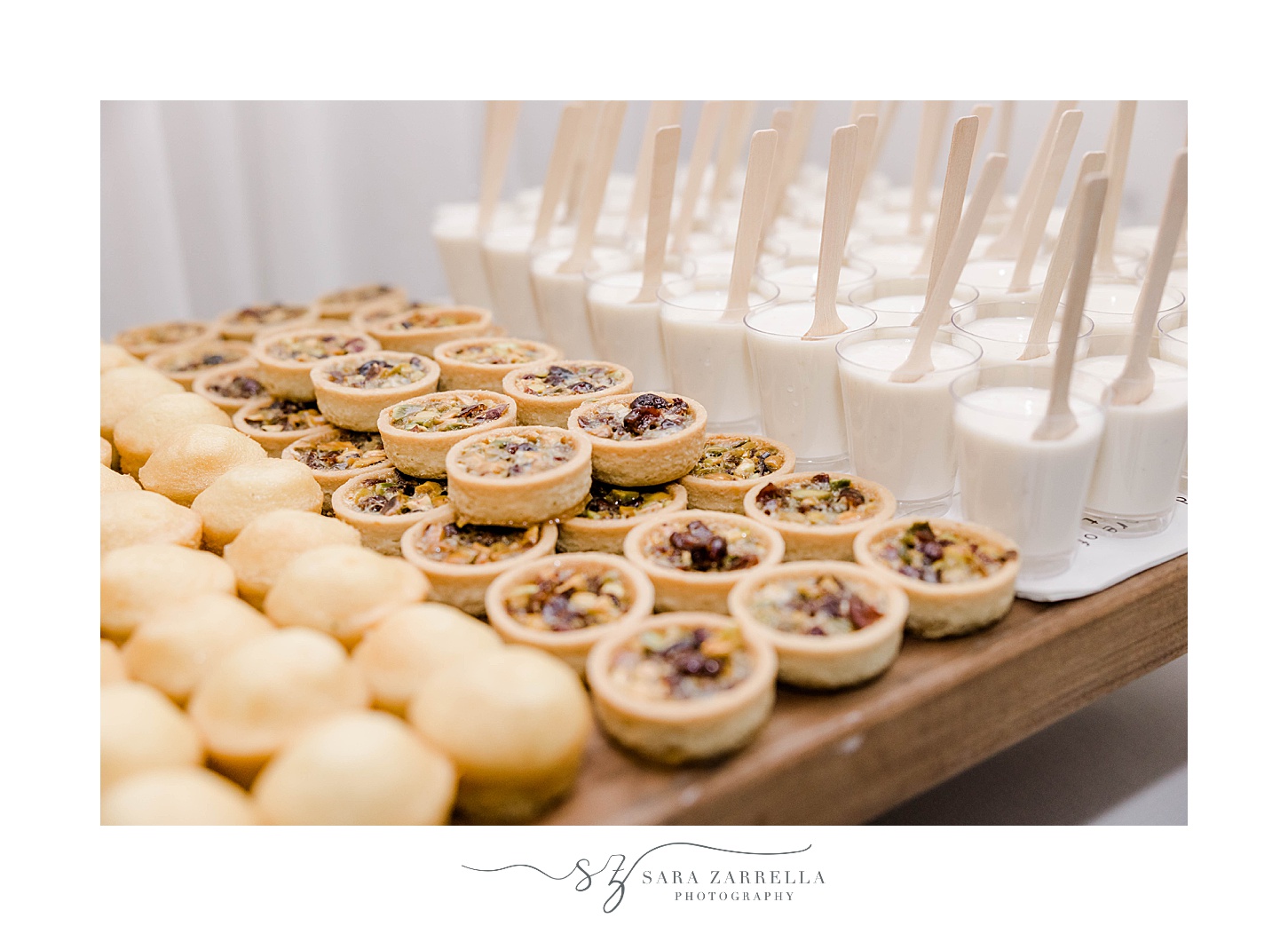 desserts for Newport Beach House wedding reception