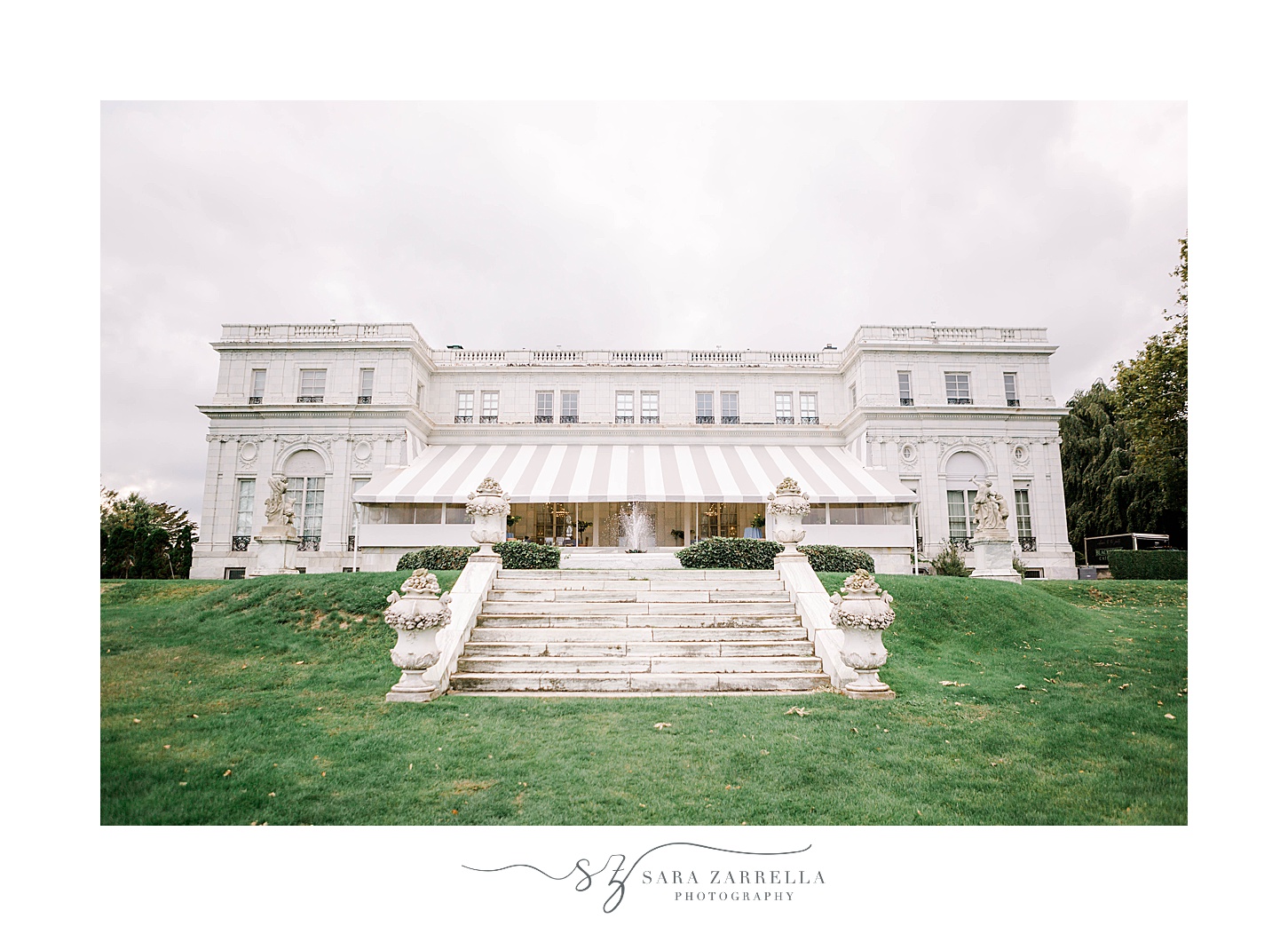 Rosecliff Mansion wedding in Rhode Island