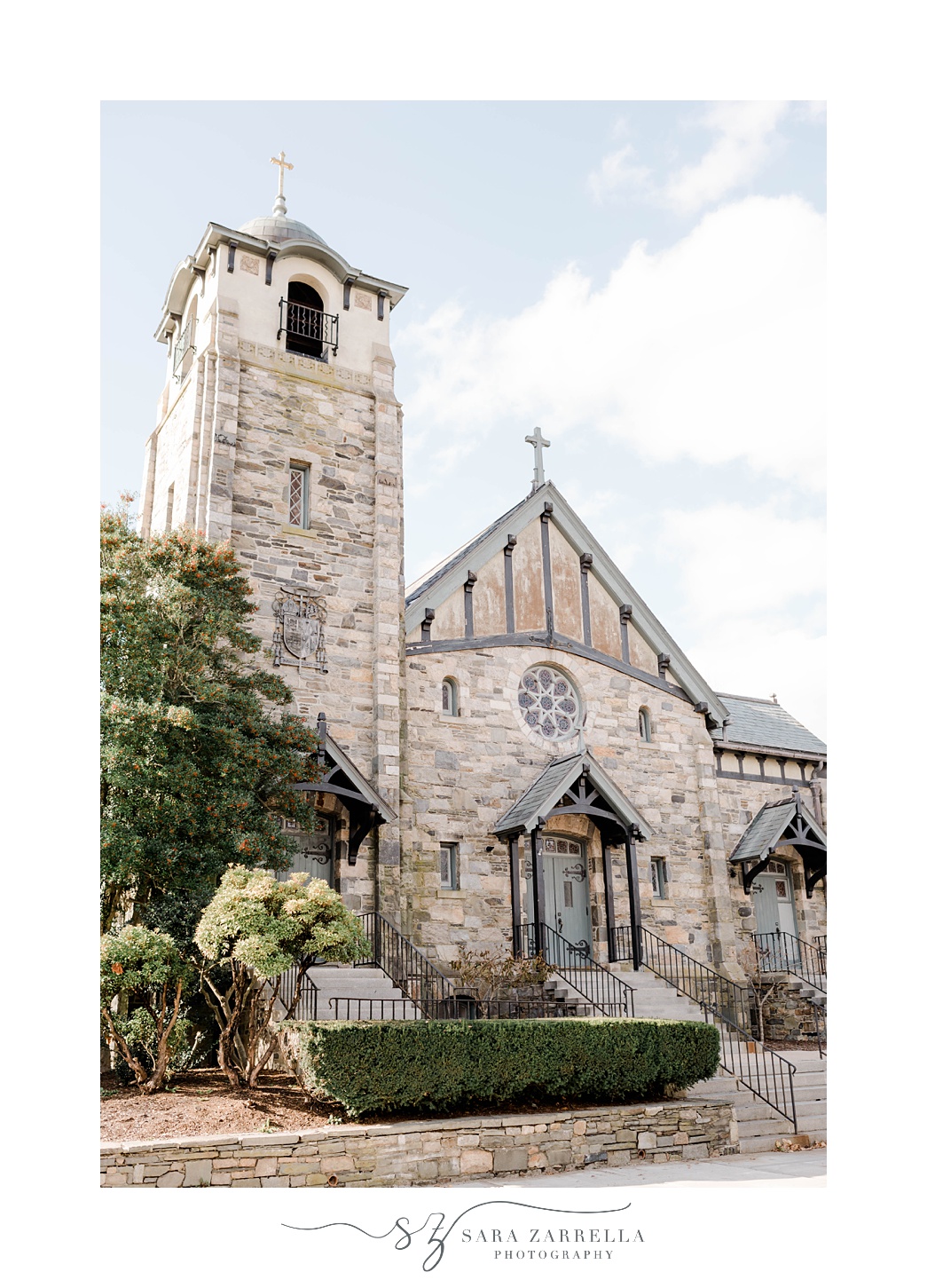 stone church in Rhode Island 