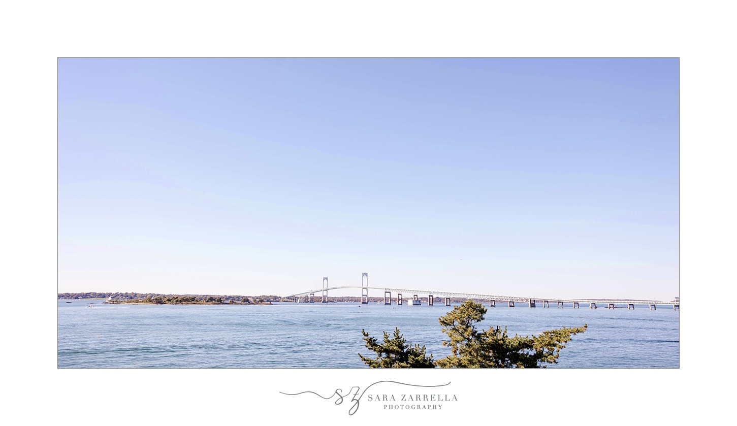 Newport Harbor Island Resort Storybook Album designed by Rhode Island wedding photographer Sara Zarrella Photography