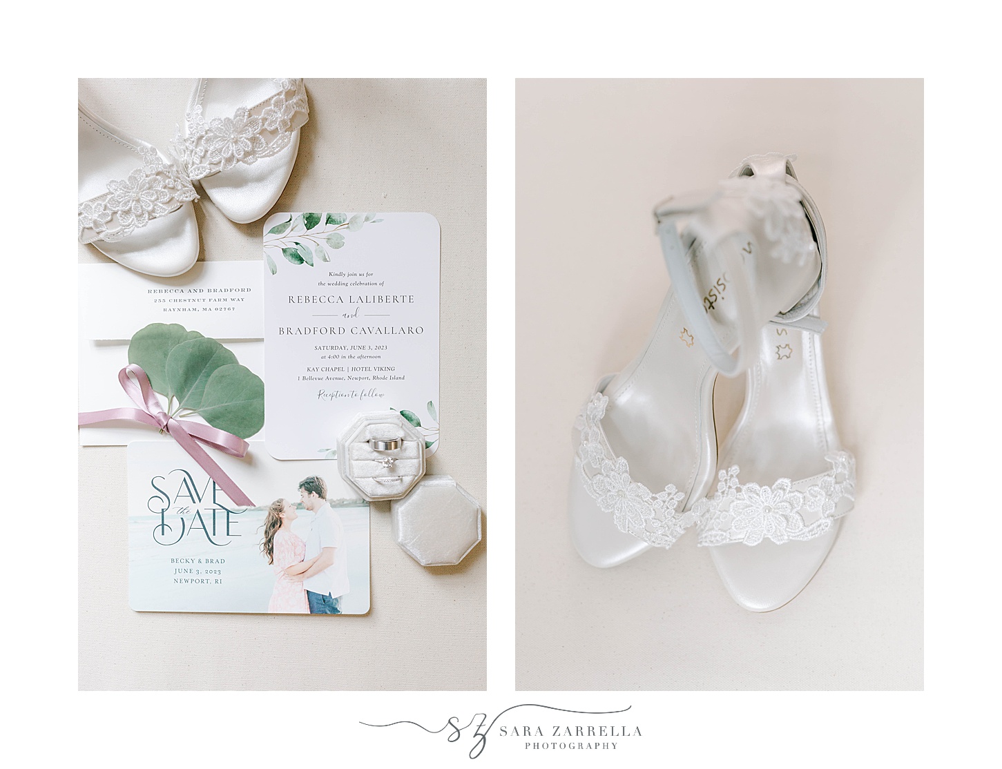 ivory shoes for bride for Newport RI