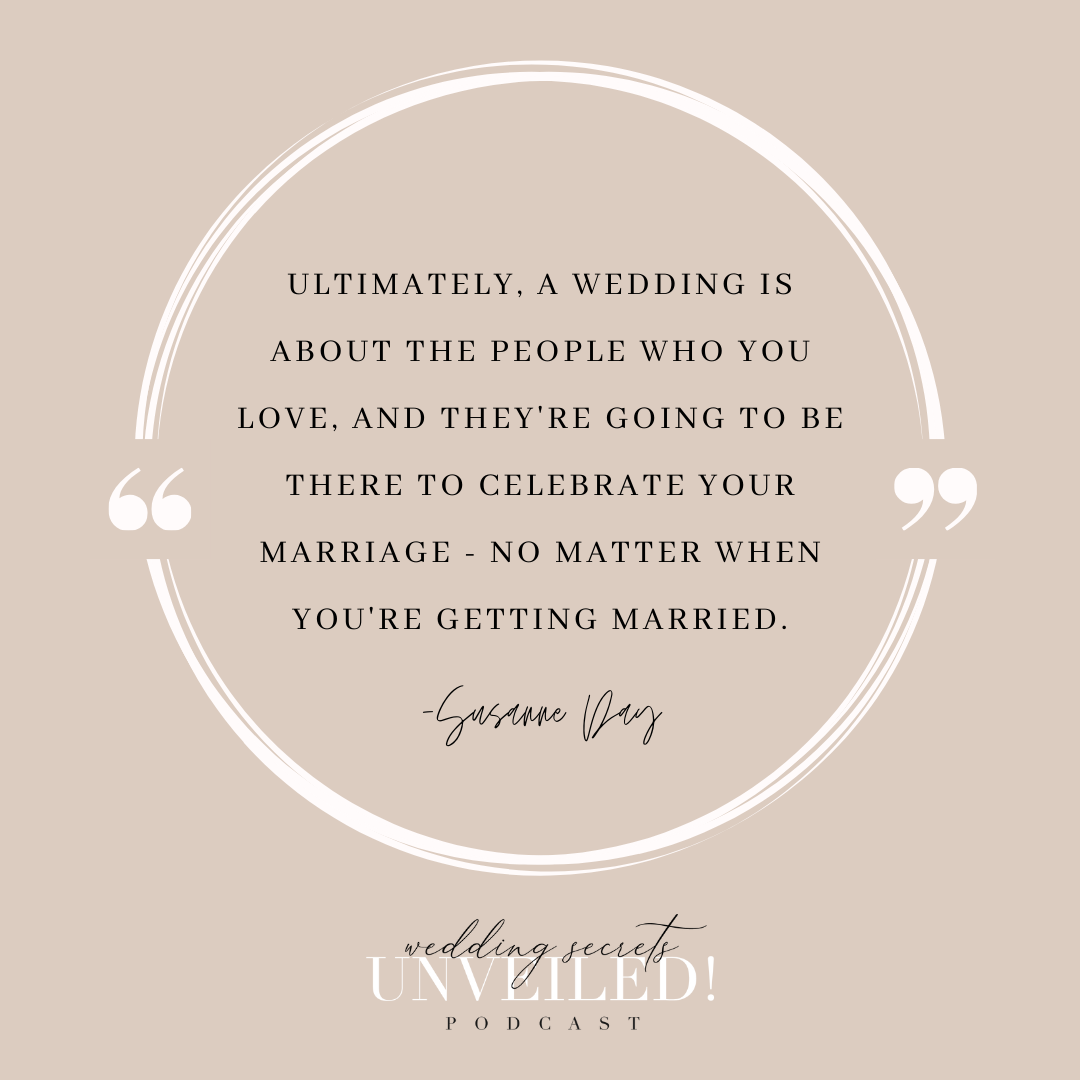 Susanne Day of the Newport Experience shares reasons to host a midweek wedding on Wedding Secrets Unveiled! Podcast with Sara Zarrella