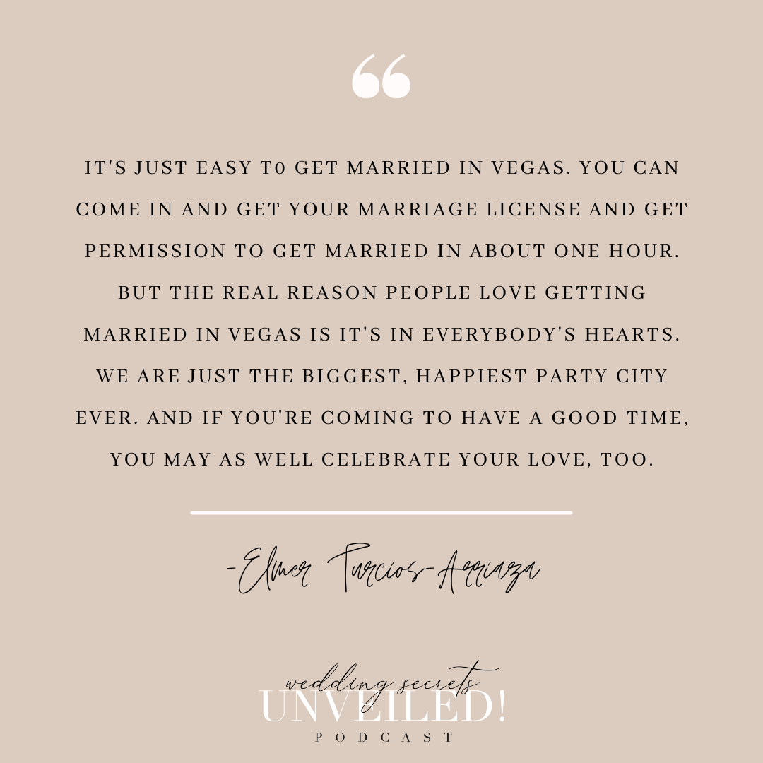 The Ultimate Vegas Wedding Experience: Interview with Elmer Turcios-Arriaza, lead photographer, of The Little Vegas Chapel
