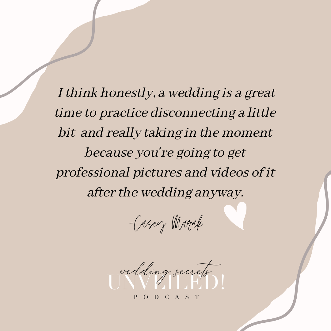 Casey Marak of CK Collective Events shares more tips on how to be a good wedding guest on Wedding Secrets Unveiled! podcast
