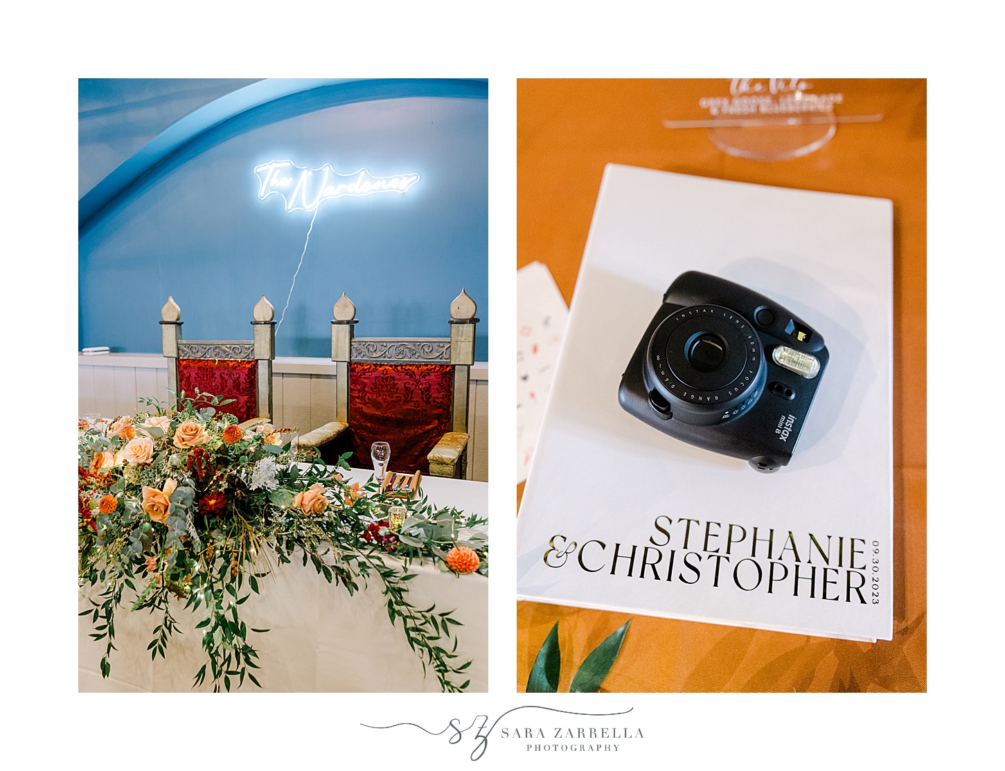 polaroid camera for wedding guestbook 