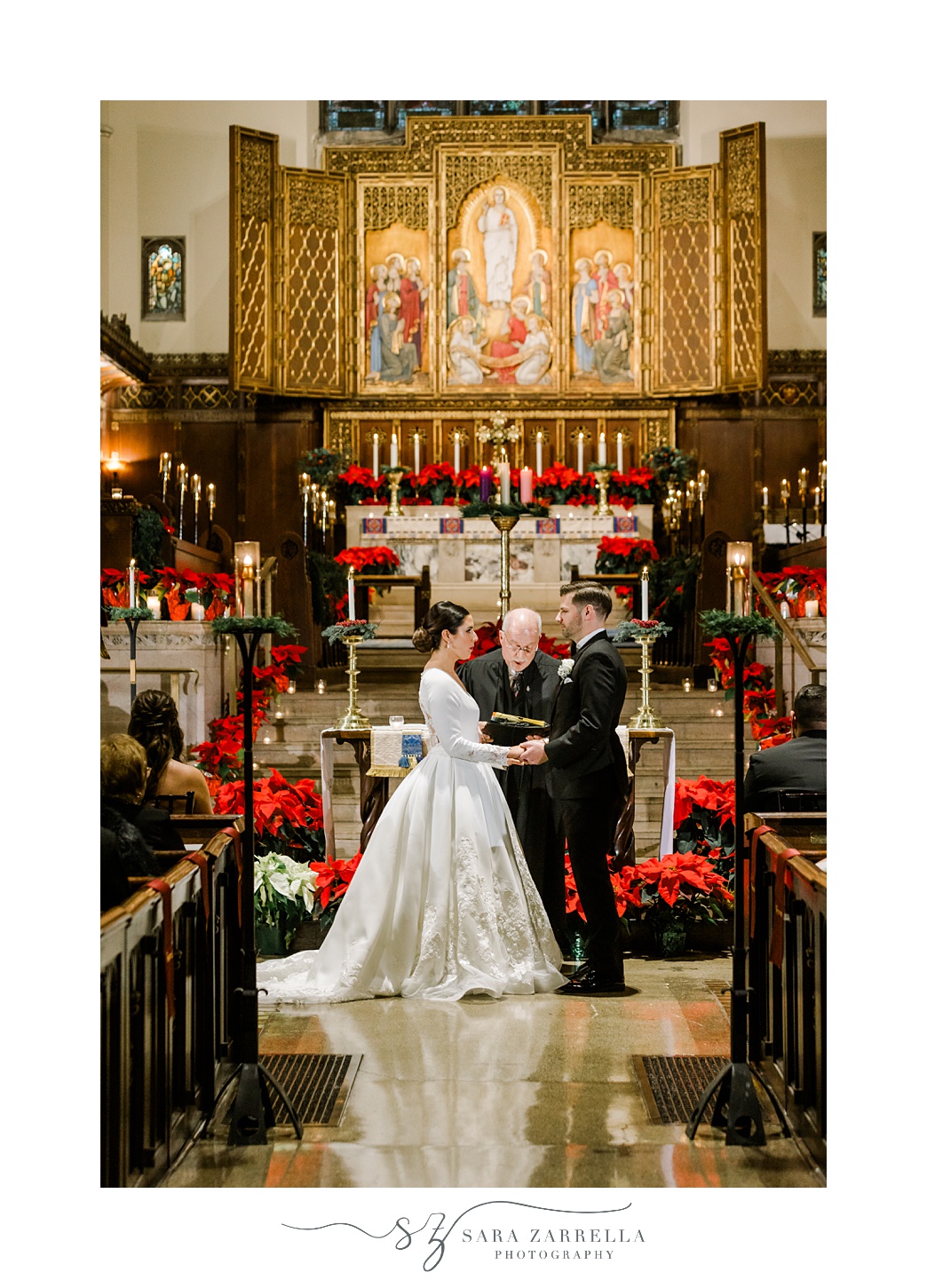 traditional church wedding in Providence RI