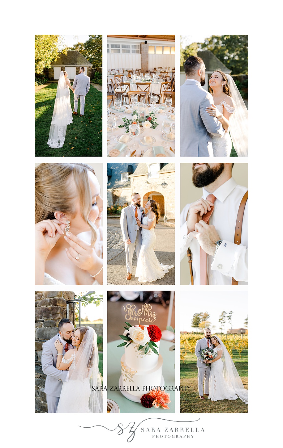 garden wedding at Shepard's Run photographed by New England wedding photographer Sara Zarrella Photography