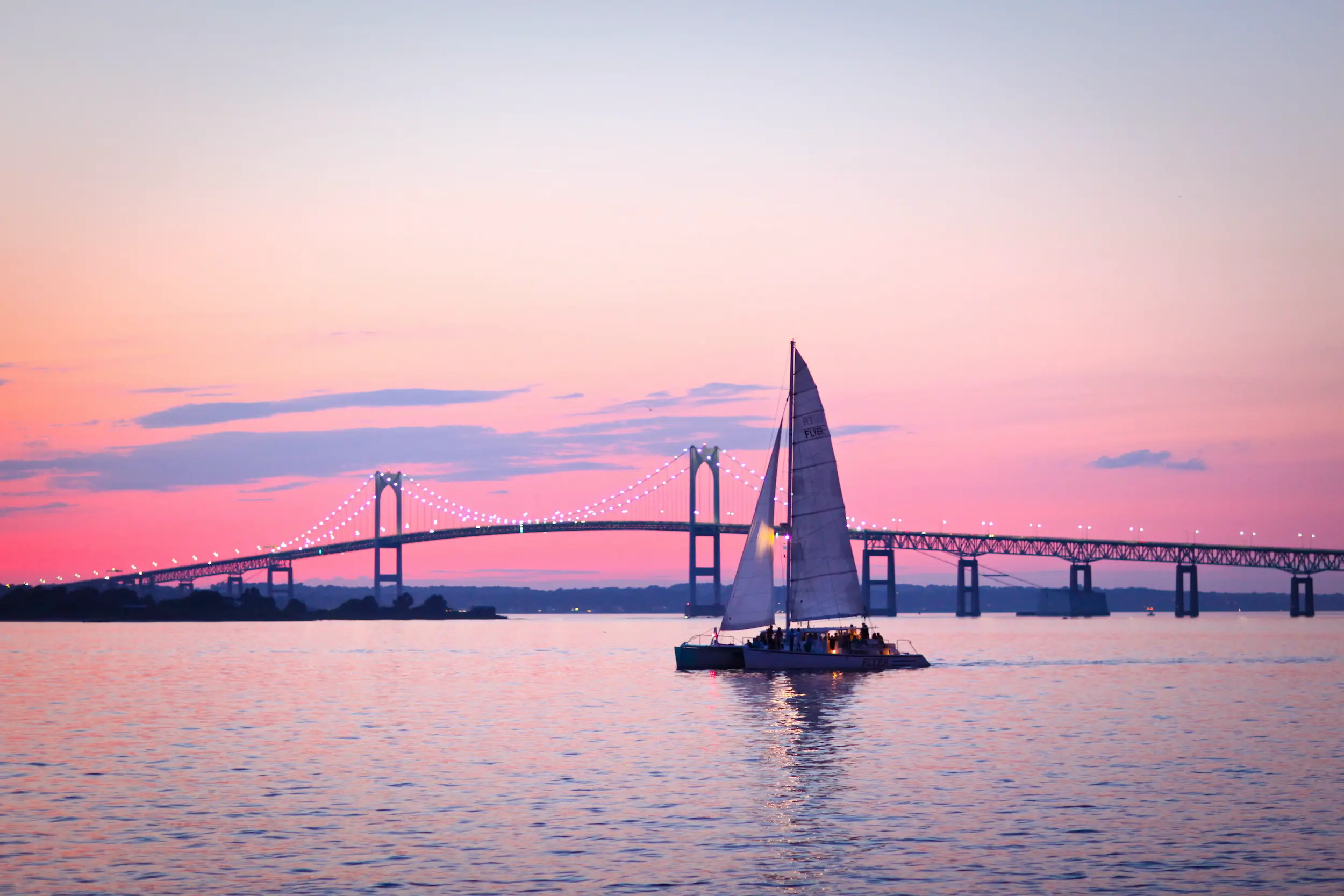 Wedding Ceremony Views at Castle Hill Newport