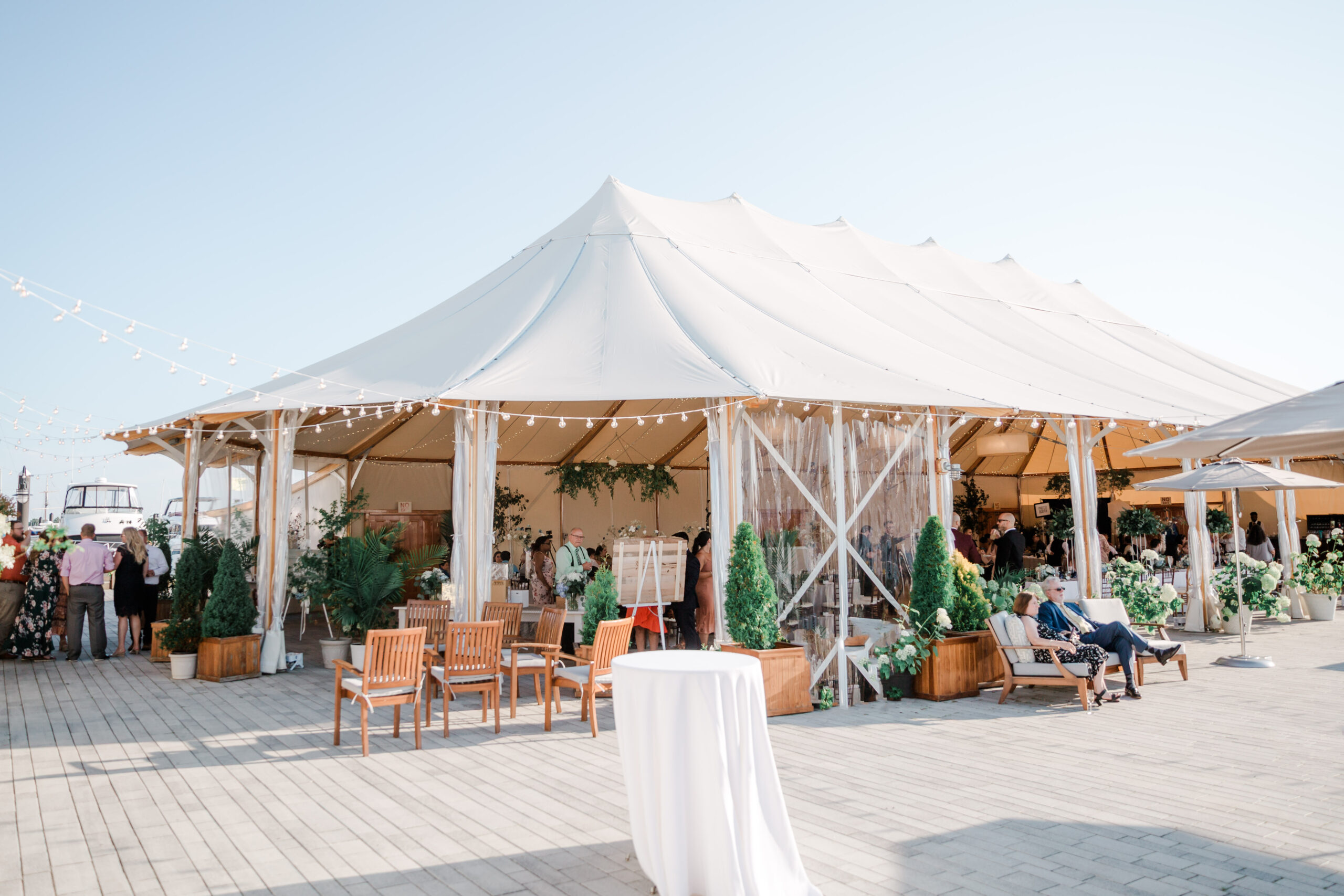 Wedding Reception at The Bohlin Newport RI