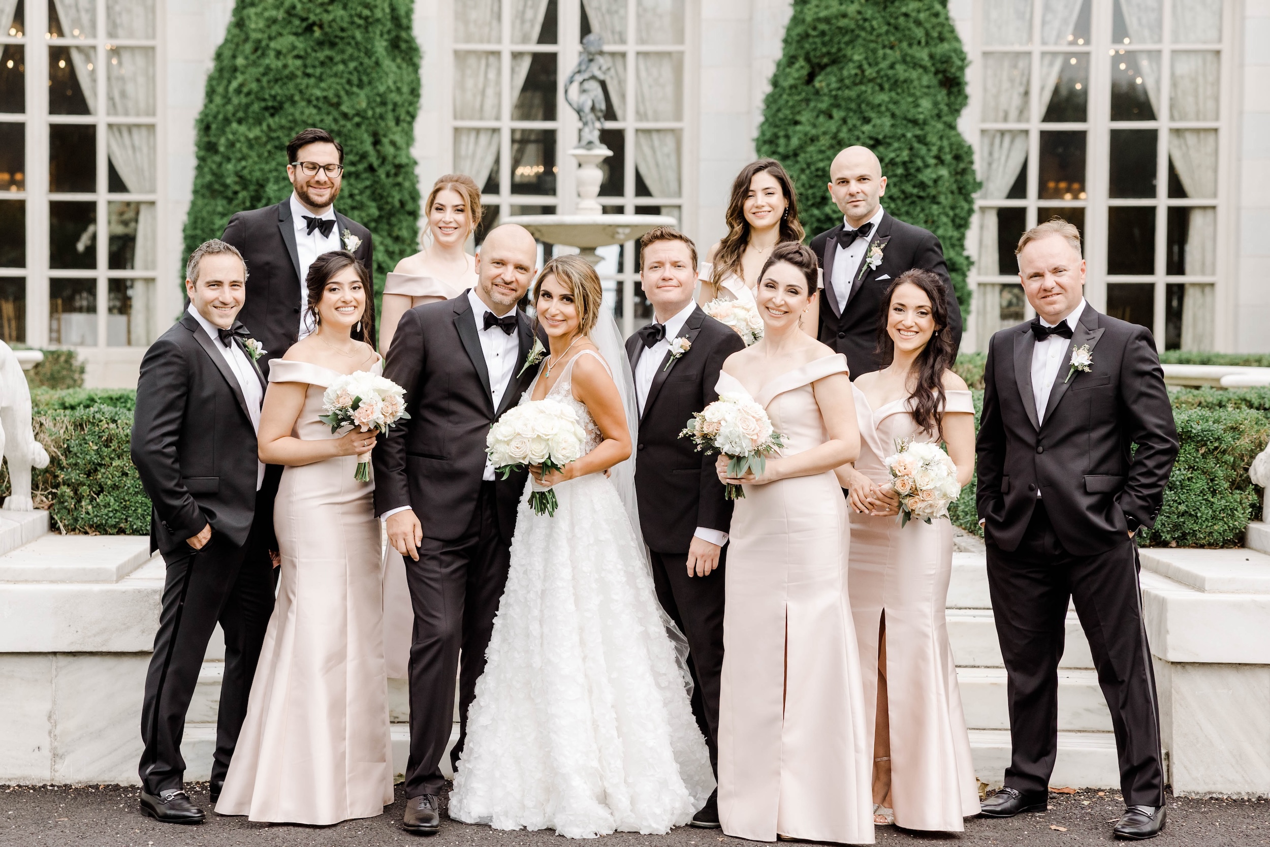 Rosecliff Mansion Wedding Photos