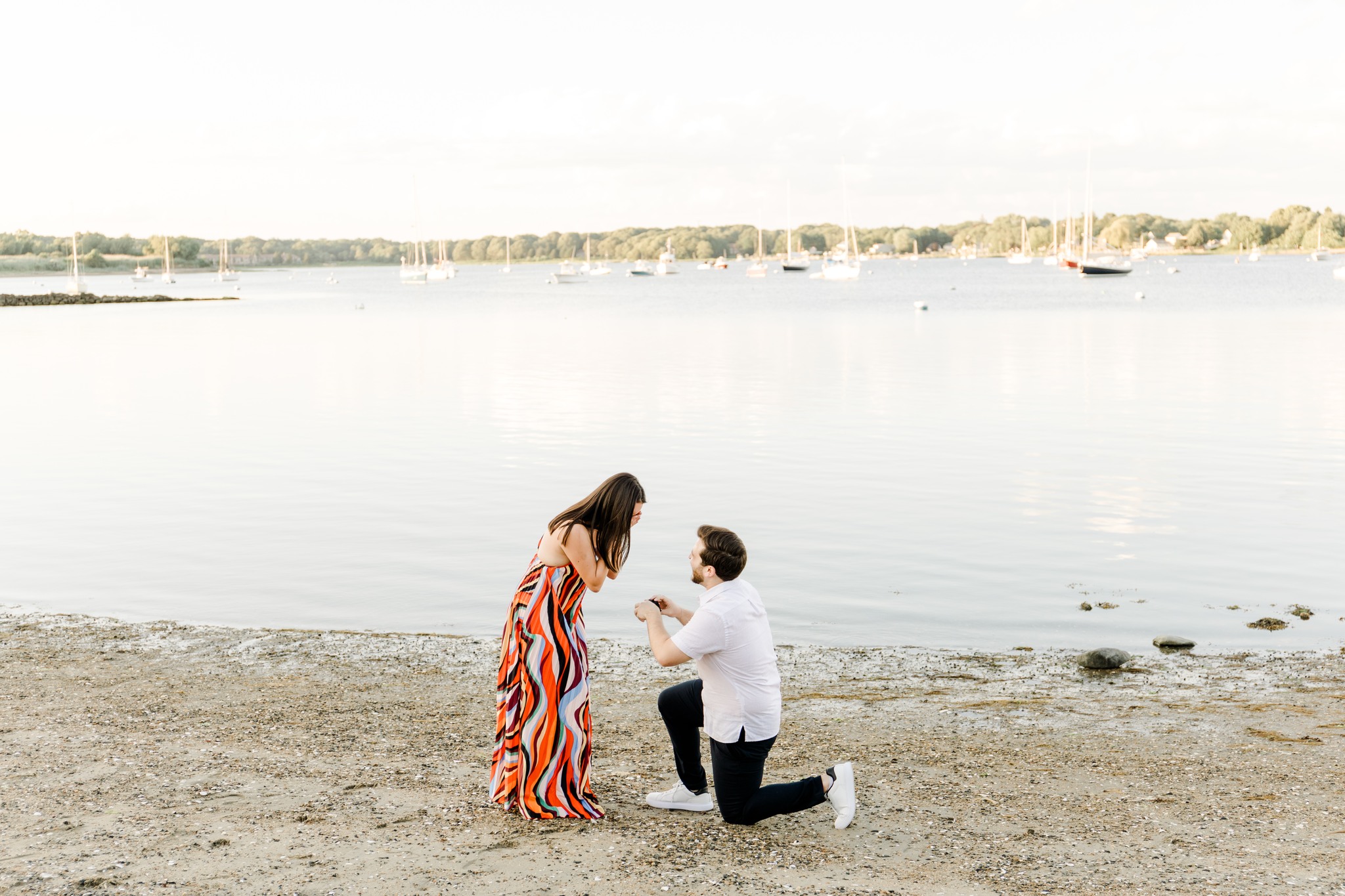 Surprise Proposal Photographer Newport Rhode Island