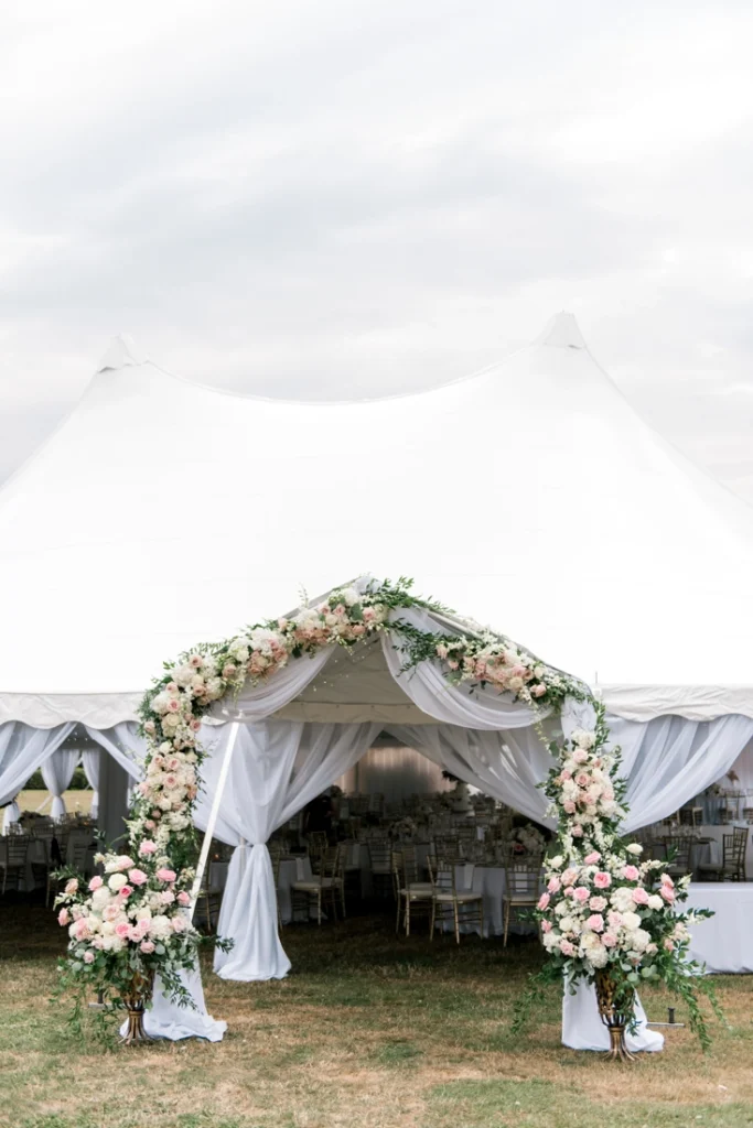 Wedding outdoor tent set up. Outdoor wedding planning ideas. Wedding planning podcast